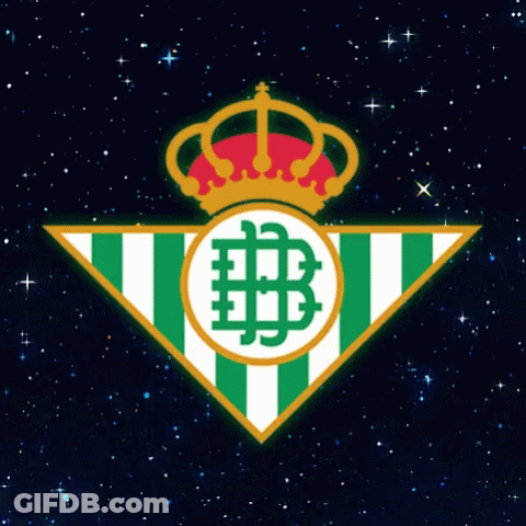 Green And White Emblem With Crown GIF