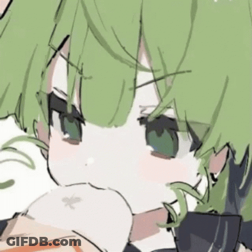 Green Anime Different Posters GIF