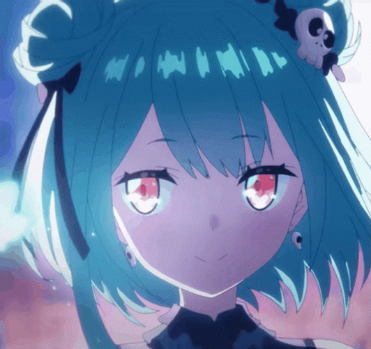 Green Anime Hololive Alternative GIF
