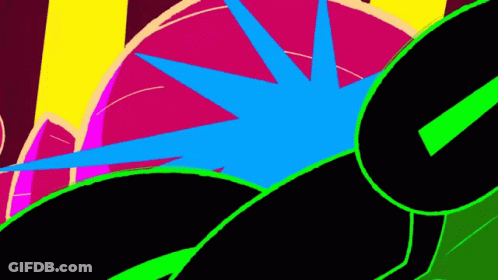 Green Arrow And Blue Star GIF