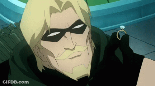 Green Arrow Ring Green Arrow Black Canary GIF