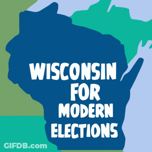 Green Background Access To Healthcare Is On The Ballot In Wisconsin GIF