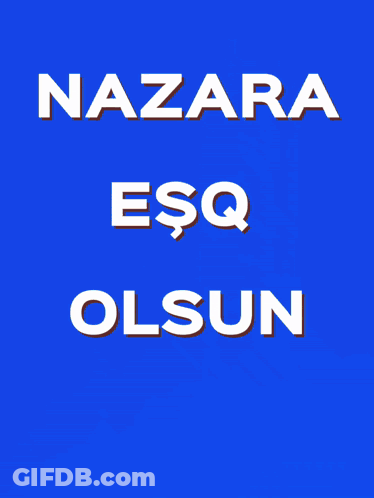 Green Background Nazara Esq Olsun White Letters GIF