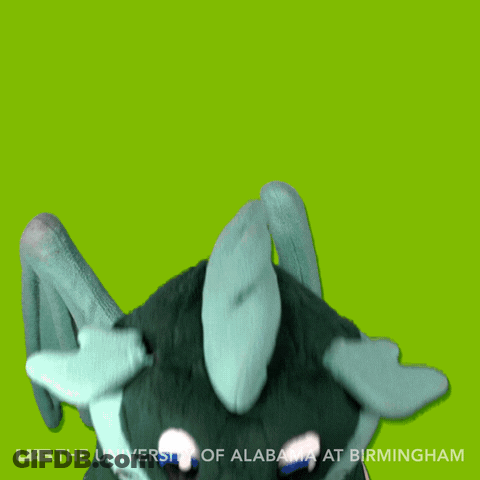 Green Background With Gham GIF
