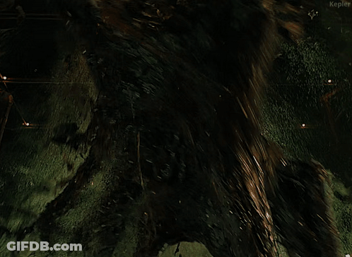 Green Background With Kepler GIF