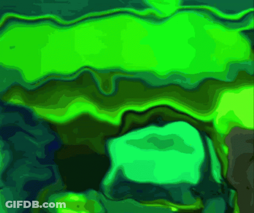 Green Background With Lines And Dots GIF