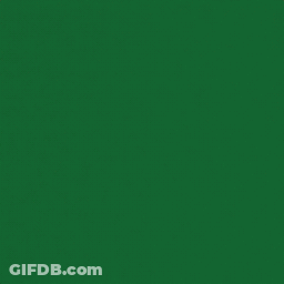 Green Background With White Object GIF