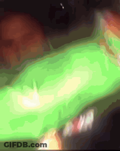 Green Background With White Spots GIF
