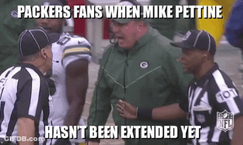 Green Bay Packers Coach Talking To Referee GIF