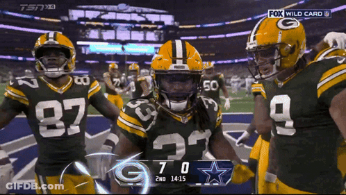 Green Bay Packers Fox Wild Card Game GIF