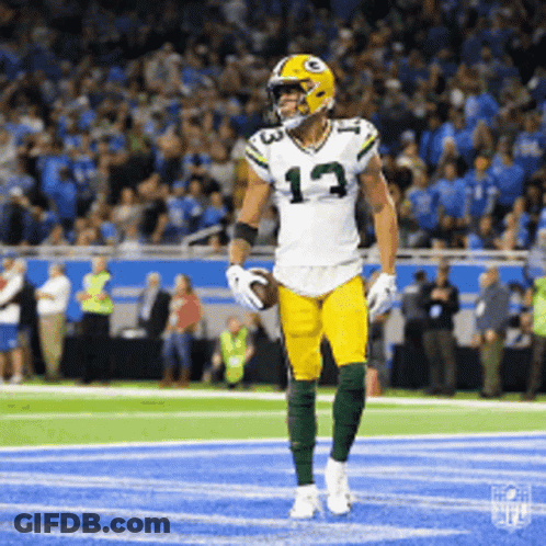Green Bay Packers Jersey Football Player GIF
