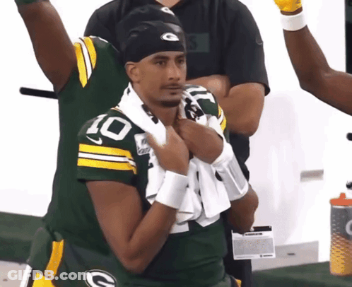Green Bay Packers Player Number 10 GIF