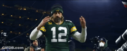 Green Bay Packers Player Number 12 GIF