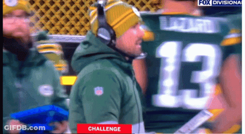 Green Bay Packers Player Number 13 GIF
