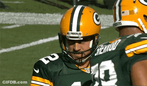 Green Bay Packers Player Number 20 GIF