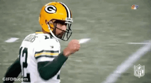 Green Bay Packers Player Pointing GIF