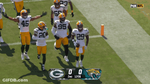 Green Bay Packers Playing Jaguars GIF