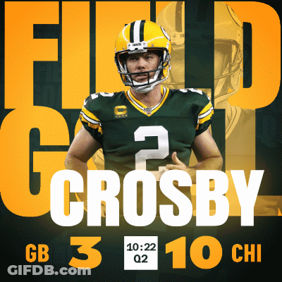 Green Bay Packers Poster Man In Helmet GIF