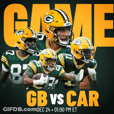 Green Bay Packers Vs Carolina Panthers December 24 GIF