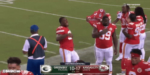 Green Bay Packers Vs Kansas City Chiefs Football Game GIF