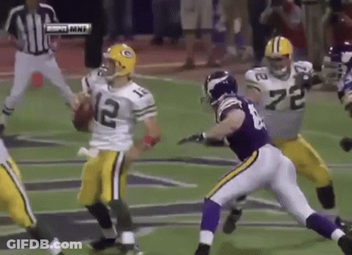 Green Bay Packers Vs Minnesota Vikings Football Game GIF