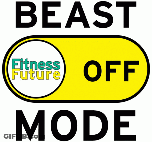 Green Beast On Fitness Future Button GIF