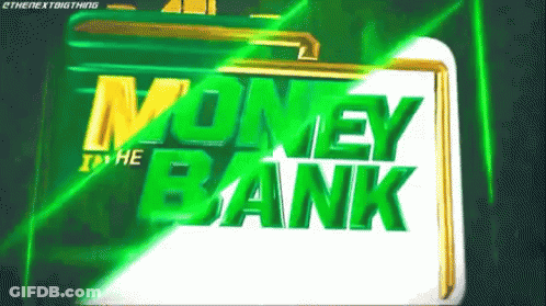 Green Briefcase Saying Money In The Bank GIF