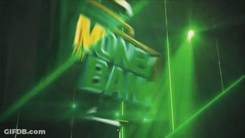 Green Briefcase With Money In The Bank GIF