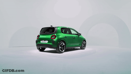 Green Car Ecoboost GIF