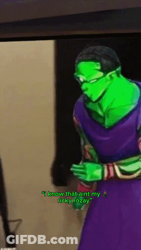 Green Cartoon Character Says I Know That Aint My GIF