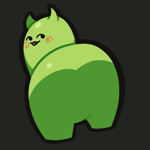 Green Cartoon Character Thug Shaker GIF