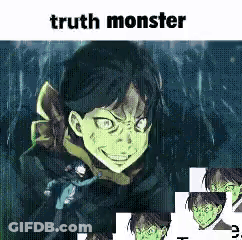 Green Cartoon Character Truth Monster GIF