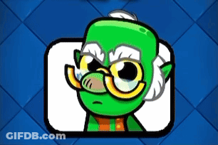 Green Cartoon Character With Glasses And Beard GIF