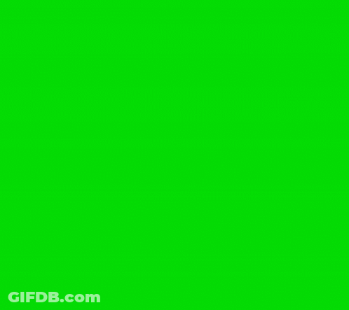 Green Cartoon Character With Purple Hair And Headphones Says Good Morning GIF