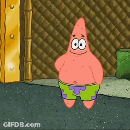 Green Cartoon Character With Red Eye GIF