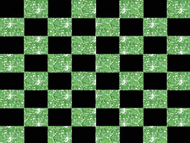 Green Checkered With Glitters GIF