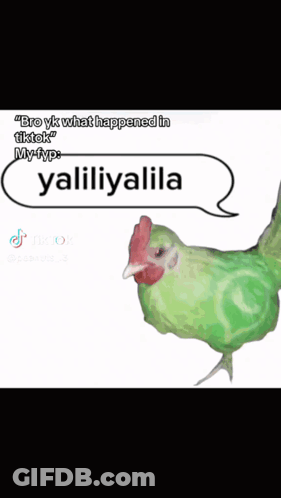 Green Chicken Bro Vk What Happened Tik Tok GIF