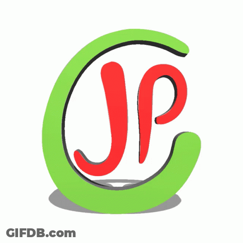Green Circle With Red Letter 90 GIF