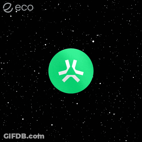 Green Circle With White Symbol GIF