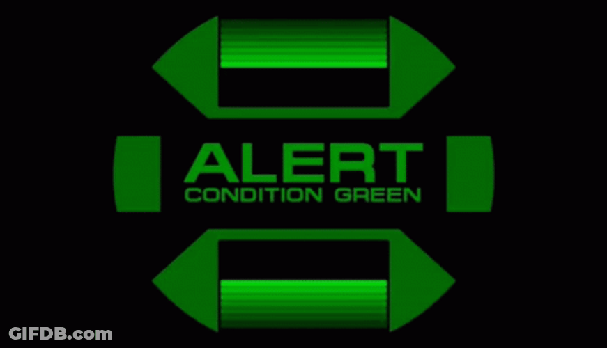Green Condition Alert GIF