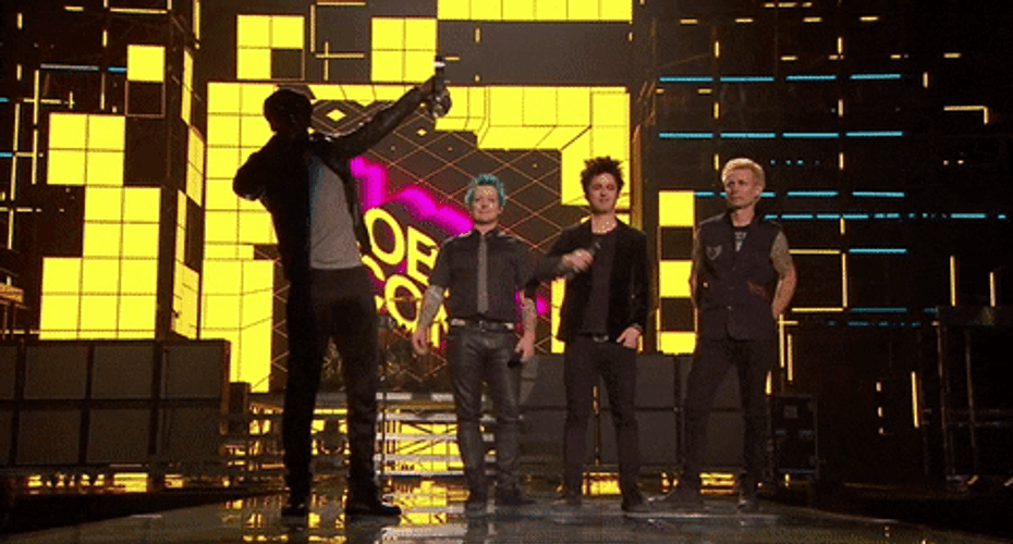 Green Day Award MTV Europe GIF
