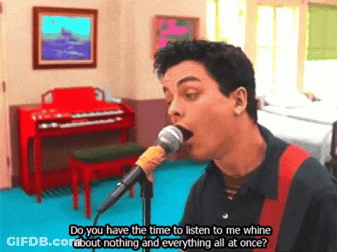 Green Day Basket Case GIF