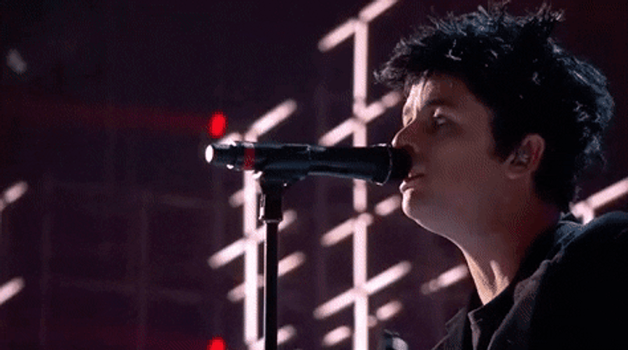Green Day Billie Joe Armstrong Warp GIF