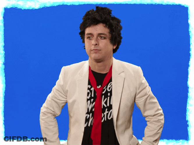 Green Day Billie Joe Whatever GIF