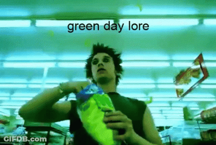 Green Day Lore American Idiot GIF
