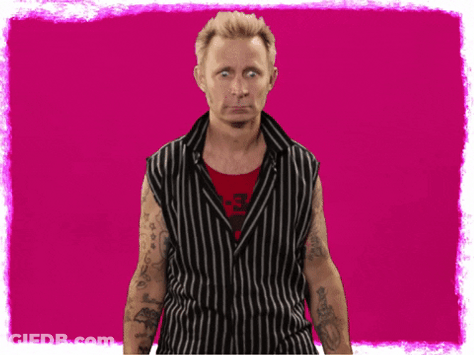 Green Day Mike Dirnt Confused GIF