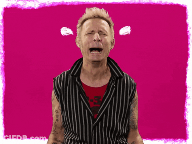 Green Day Mike Dirnt Cry Baby GIF