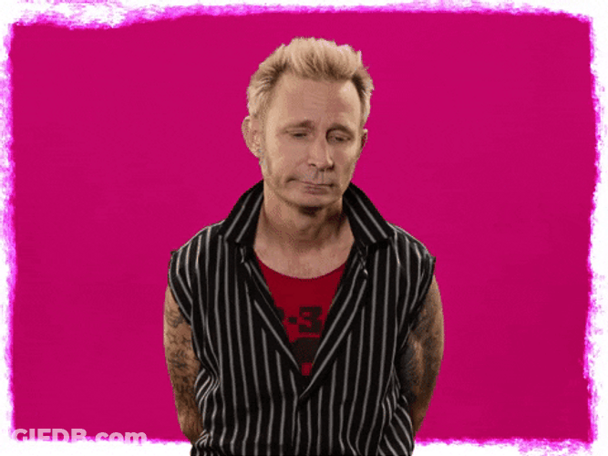 Green Day Mike Dirnt Goofy GIF