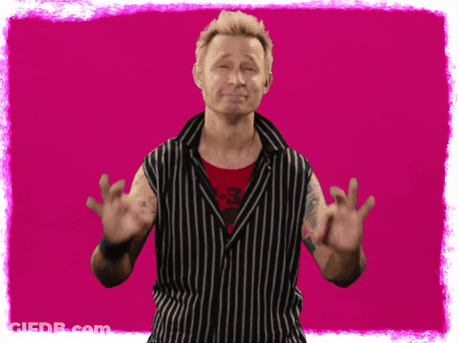 Green Day Mike Dirnt Nice Pose GIF