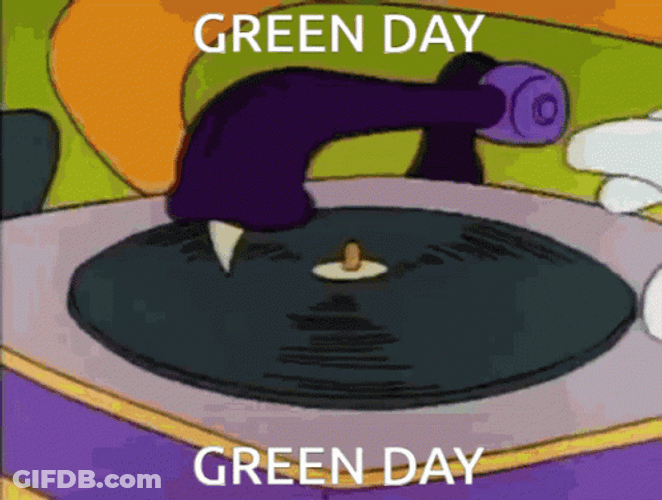 Green Day Super Mario Burn GIF